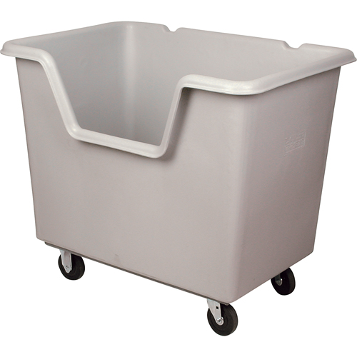 Chariot-caisse Starcart &agrave; c&ocirc;t&eacute; ouvert, Poly&eacute;thyl&egrave;ne, 43" lo x 31" la x 36" h, Volume 19 pi³, Capacit&eacute; 800 lb OCP Construction Supplies