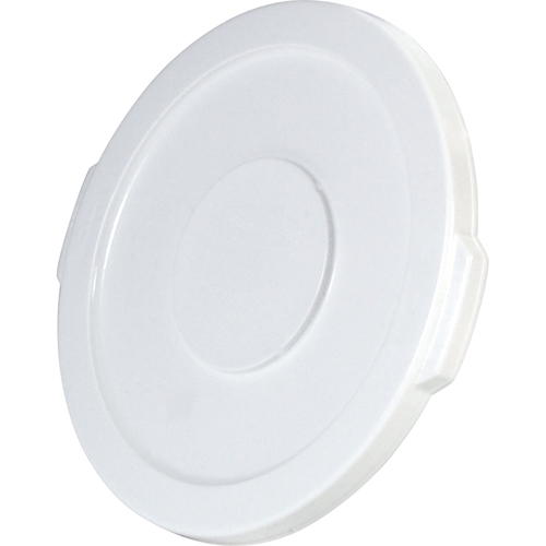 Round Brute&reg; Tops, Flat Lid, Plastic/Polyethylene, Fits Container Size: 15-5/8" Dia. OCP Construction Supplies