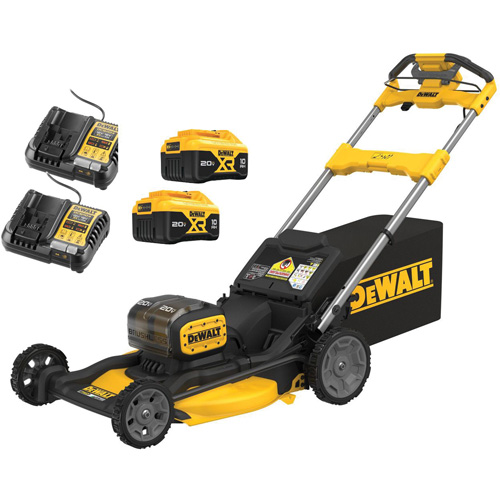 Trousse tondeuse &agrave; gazon sans balais sans fil 21 po XR 2X20V MAX*, Pouss&eacute;e automatique, &agrave; pile, Largeur de coupe 21" OCP Construction Supplies