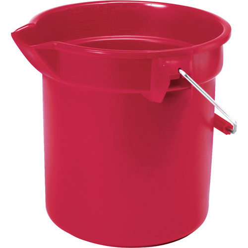 Brute&reg; Bucket, 3.5 US Gal. (14 qt.) Capacity, Red OCP Construction Supplies