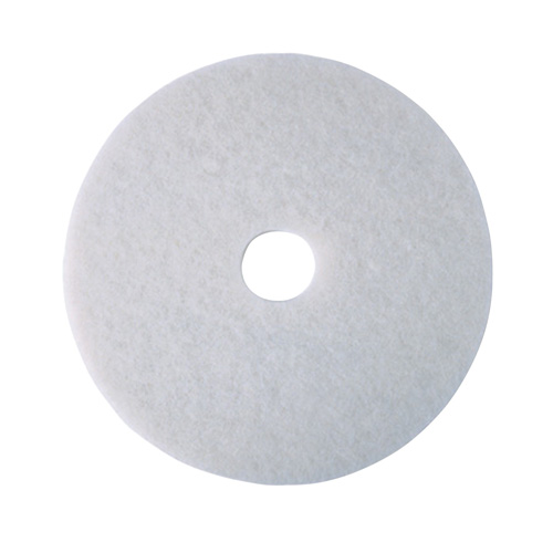 Floor Pad, 17", Polish, White OCP Construction Supplies