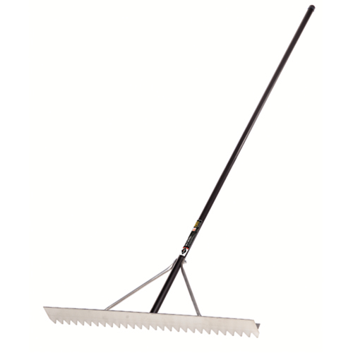 R&acirc;teau pour asphalte Pro, 36" la, Lame Aluminium, 28 dents OCP Construction Supplies