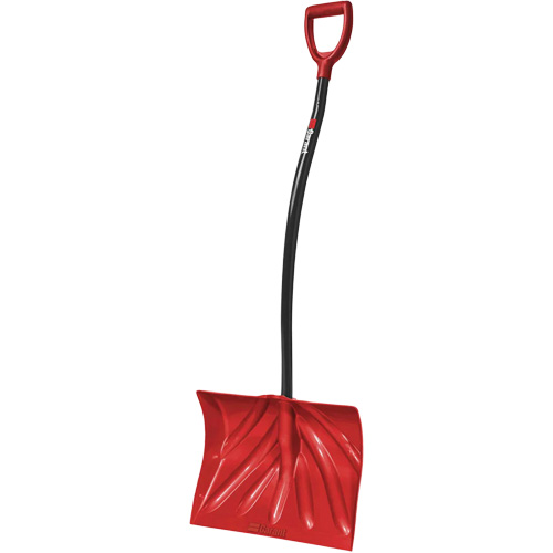 Pelle &agrave; neige Yukon, Lame Polypropyl&egrave;ne, Largueur 18", Manche Prise en D ergonomique OCP Construction Supplies
