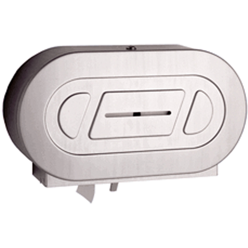 Twin Jumbo Toilet Paper Dispenser, Multiple Roll Capacity OCP Construction Supplies