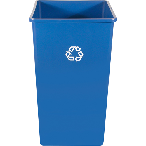 Contenant pour poste de recyclage, Vrac, Plastique, 50 gal. US OCP Construction Supplies