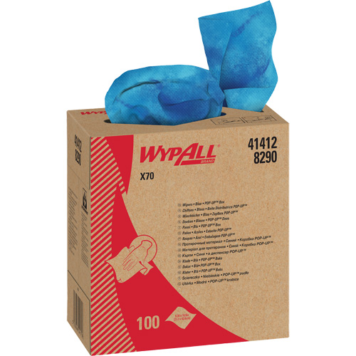 WypAll&reg; X70 Premium Industrial Cloths, Heavy-Duty, 16-4/5" L x 8-1/3" W OCP Construction Supplies