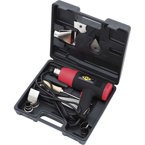 SPT270 10-Piece Heat Gun Kit, 2 Speed, 700°F - 925°F (375°C - 495°C) OCP Construction Supplies