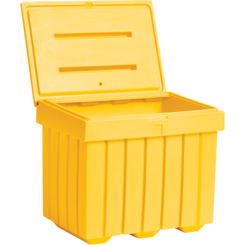 Conteneur d'entreposage &eacute;conomique pour sel/sable, 32" x 23" x 27-1/2", 10 pi³, Jaune OCP Construction Supplies