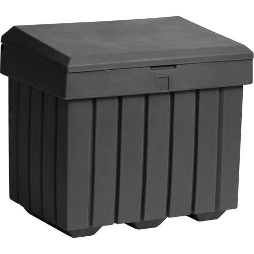 Conteneur d'entreposage &eacute;conomique pour sel/sable, 32" x 23" x 27-1/2", 10 pi³, Gris OCP Construction Supplies