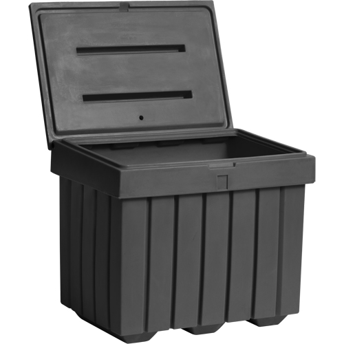 Conteneur d'entreposage &eacute;conomique pour sel/sable, 32" x 23" x 27-1/2", 10 pi³, Gris OCP Construction Supplies