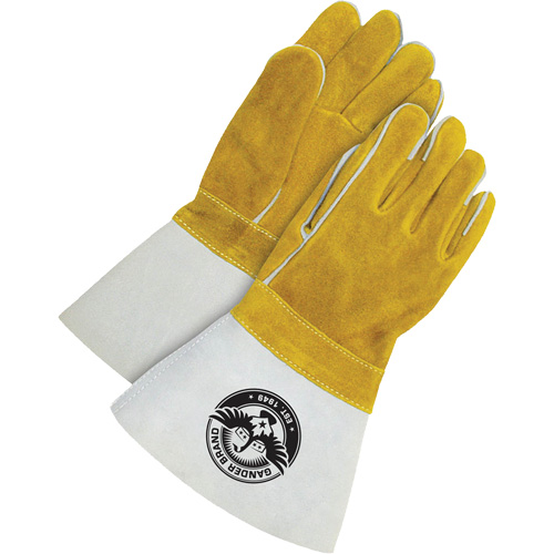 Welder Gloves with 5" Cuff, Split Cowhide, Size One Size OCP Construction Supplies