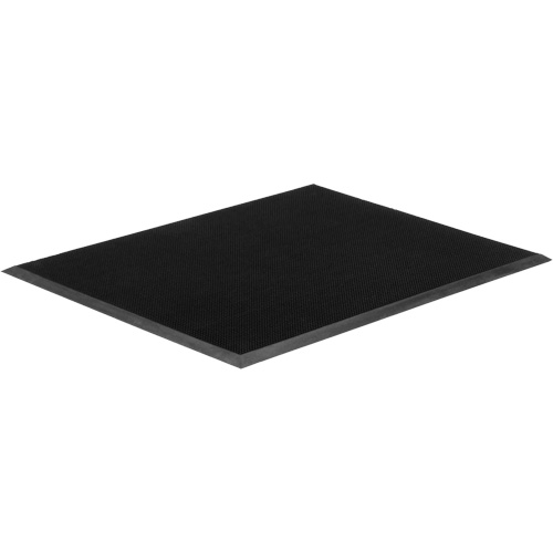 Tapis Gritstop Fingermat, Caoutchouc, Grattoir Type, Motif Textur&eacute;, 2-2/3" x 3-3/4", Noir OCP Construction Supplies