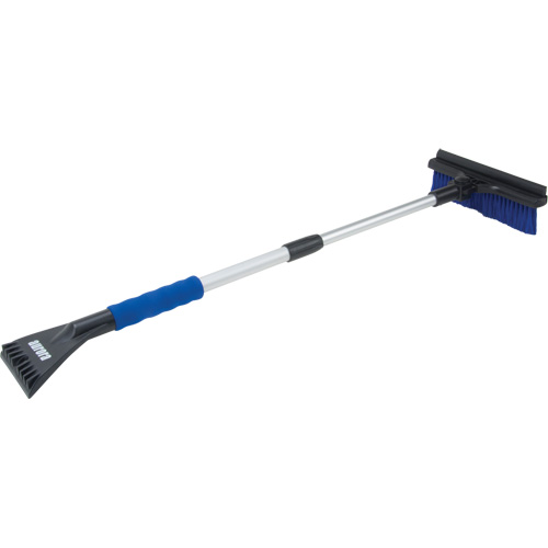 Snow Brush, Telescopic, Polypropylene Blade, 32-1/2" Long, Blue OCP Construction Supplies