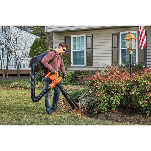 3-in-1 VacPack Leaf Blower/Vacuum/Mulcher, 250 MPH Output, Electric OCP Construction Supplies