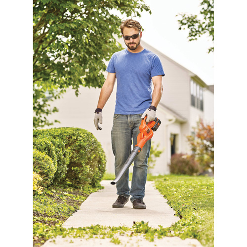 Max* Cordless Sweeper Kit, 40 V, 125 MPH Output, Battery Powered OCP Construction Supplies