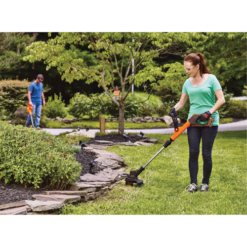 Max* Cordless 2-Speed String Trimmer/Edger Kit, 12", Battery Powered, 20 V OCP Construction Supplies
