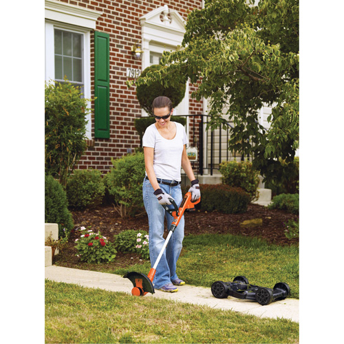 20V Max* Cordless 3-in-1 Compact Mower Kit, Push Walk-Behind, Battery Powered, 12" Cutting Width OCP Construction Supplies