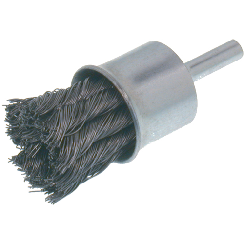 Brosses &eacute;conomiques &agrave; fils nou&eacute;s, 1" dia., dia. Des fils 0.014, Tige 1/4" OCP Construction Supplies