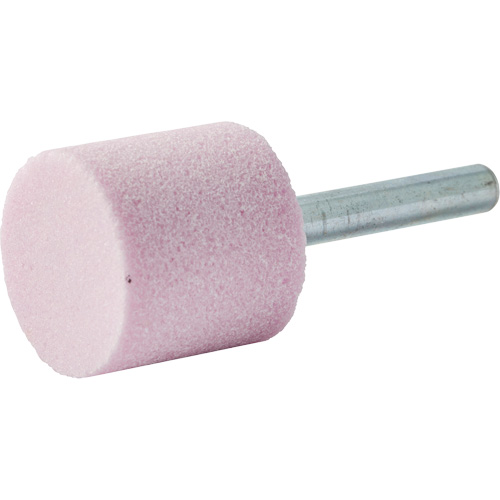 Vitrified Bond Mounted Point, W220, Aluminum Oxide, 1" Dia., 1" L, 80 Grit OCP Construction Supplies