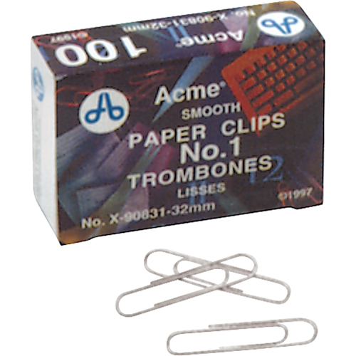 Paper Clips OCP Construction Supplies