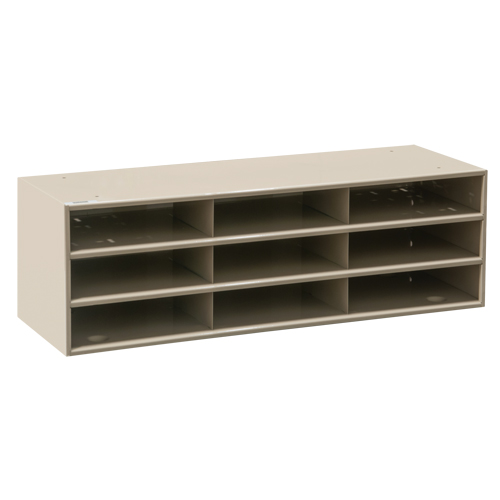 Organisateurs de donn&eacute;es, Stationnaire, 15 fentes, Acier, 33-3/4" la x 11 5/8" p x 17 3/4" h OCP Construction Supplies