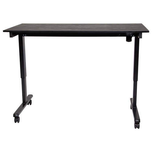 Bureau ajustable pour travail debout, , 45-1/4" h x 29-1/2" p, Noir OCP Construction Supplies