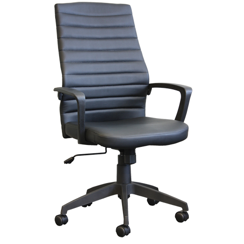 Chaise de bureau Activ A-128, Polyur&eacute;thane, Noir, Capacit&eacute; 275 lb OCP Construction Supplies