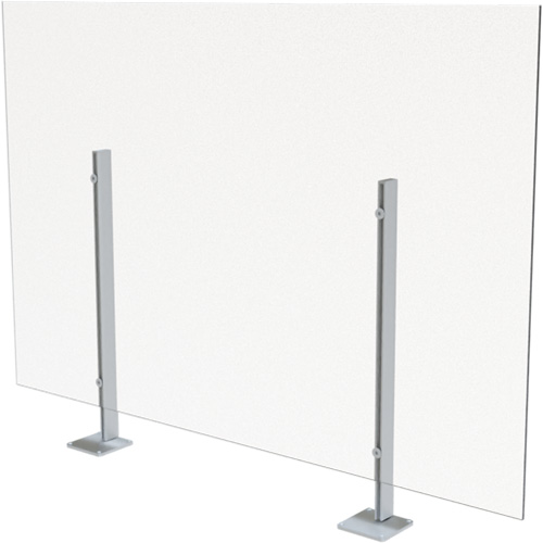 Surface Mount Sneeze Guard, 36" W x 36" H OCP Construction Supplies
