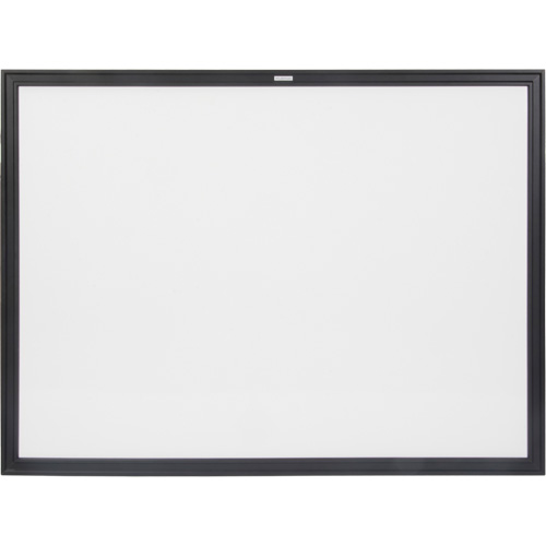 Tableau blanc &agrave; cadre MDF noir, Effacement &agrave; sec/Magn&eacute;tique, 48" la x 36" h OCP Construction Supplies