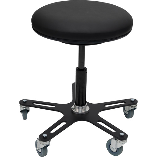 OmniStool Industrial Stool, Mobile, Adjustable Height, 280 lbs. Capacity OCP Construction Supplies