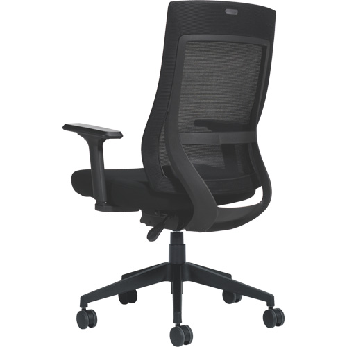 High-Back Weight-Sensing Synchro-Tilter, Mesh, Black OCP Construction Supplies