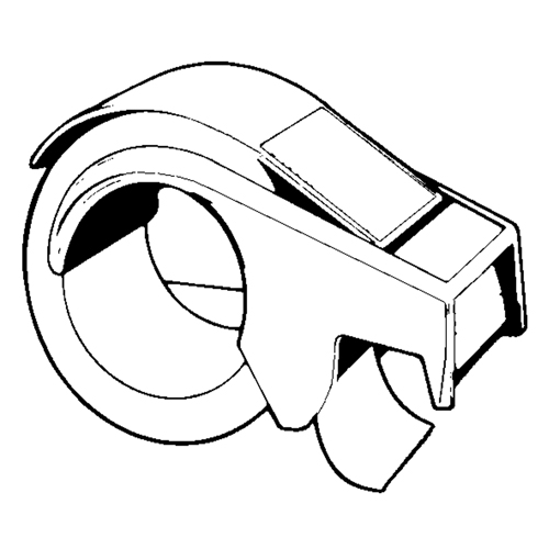 Hand Tape Dispenser, Standard-Duty, Fits Tape Width Of 50.8 mm (2") OCP Construction Supplies