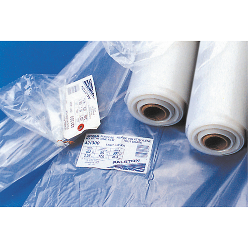 Feuille en poly - usage l&eacute;ger, 177' lo, 8-1/2' la OCP Construction Supplies