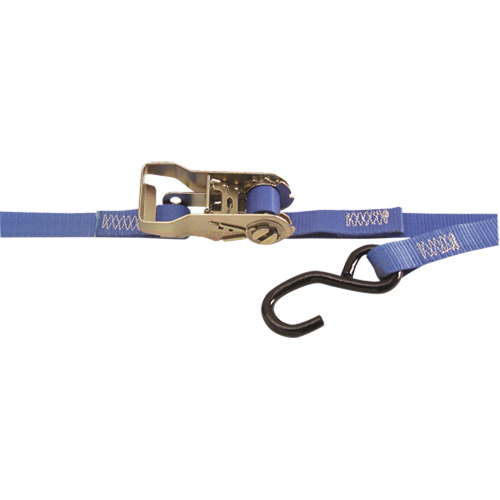 Heavy-Duty Utility Straps, S-Hook, 1" W x 15' L, 500 lbs. (230 kg) Working Load Limit OCP Construction Supplies