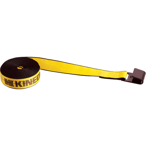 Tendeurs d'arrimage pour treuil, Crochet plat, 2" , 30' , Charge d'utilisation max. 3335 lb (1513 kg) OCP Construction Supplies