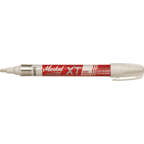 Pro-Line&reg; XT Paint Marker, Liquid, White OCP Construction Supplies