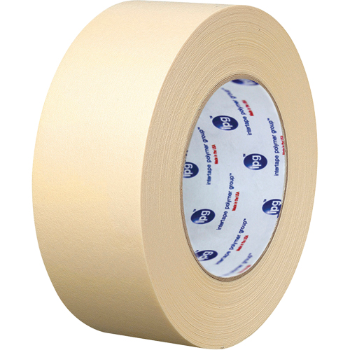 High Temperature Medium Grade Paper Masking Tape, 18 mm (3/4") x 55 m (180'), Beige OCP Construction Supplies