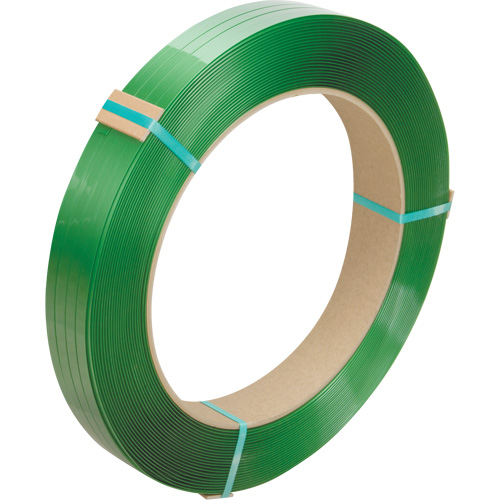 Feuillard, Polyester, 1/2" la x 3380' lo, Vert, Calibre Manuel OCP Construction Supplies