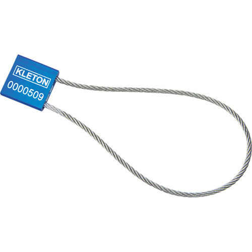 High Security Security Seal, 12", Metal, Cable Seal OCP Construction Supplies