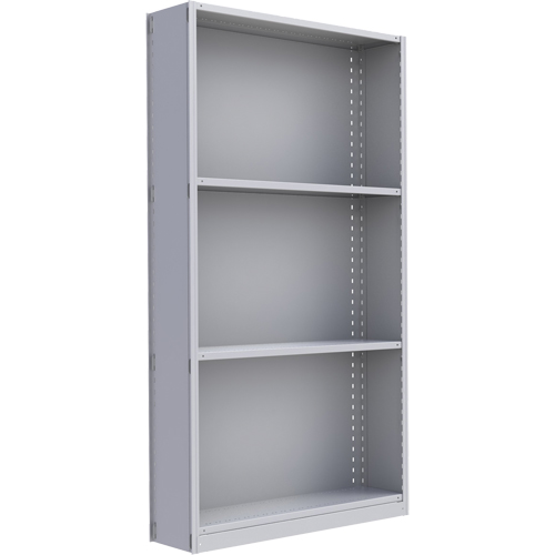 Interlok Shelving Unit, Steel, Boltless, 450 lbs. Capacity, 48" W x 88" H x 24" D OCP Construction Supplies
