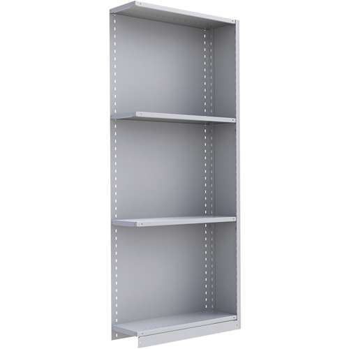 &eacute;l&eacute;ment de rayonnage Interlok, Acier, Sans boulons, Capacit&eacute; 800 lb, 36" la x 88" h x 24" p OCP Construction Supplies