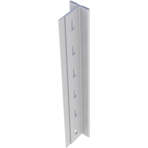 Montant en T pour rayonnage enclenchable Interlok, Acier, Hauteur 112" OCP Construction Supplies