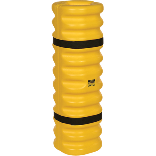 Protecteur de colonne, Ouverture int&eacute;rieure 4" x 6", 13" lo x 13" la x 42" h, Jaune OCP Construction Supplies