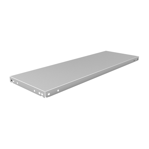Slotted Angle Shelf, Galvanized Steel, 48" W x 12" D OCP Construction Supplies