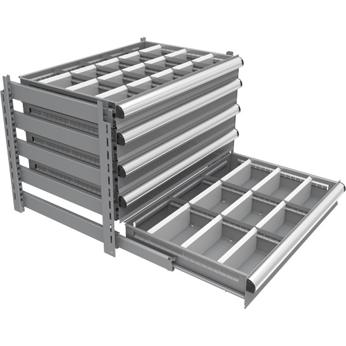 Cabinet d'entreposage &agrave; tiroirs int&eacute;gr&eacute; Interlok OCP Construction Supplies