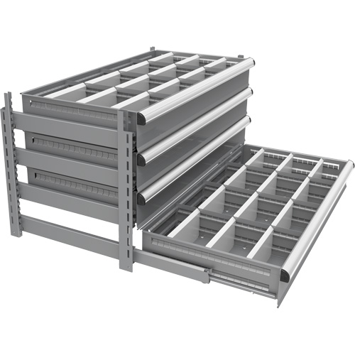 Cabinet d'entreposage &agrave; tiroirs int&eacute;gr&eacute; Interlok OCP Construction Supplies
