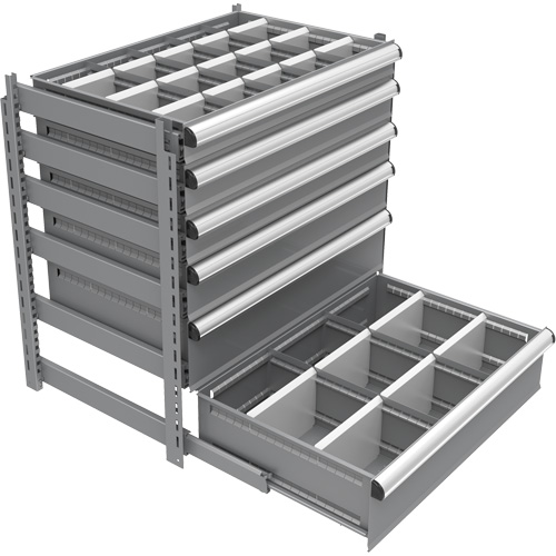 Cabinet d'entreposage &agrave; tiroirs int&eacute;gr&eacute; Interlok OCP Construction Supplies