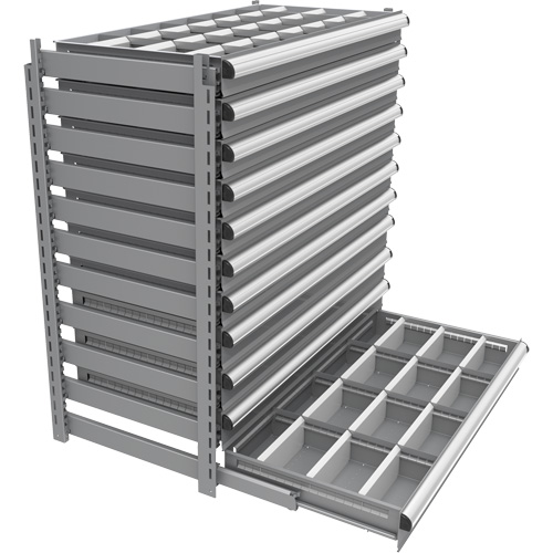 Cabinet d'entreposage &agrave; tiroirs int&eacute;gr&eacute; Interlok OCP Construction Supplies