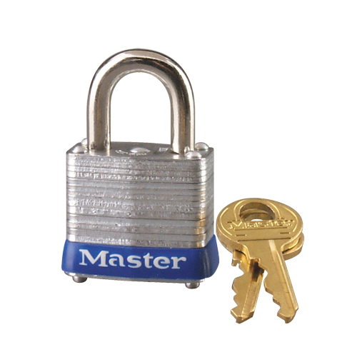 Cadenas &agrave; goupilles, Cl&eacute;s identiques, Acier lamin&eacute;, Largeur de 1-9/16" OCP Construction Supplies