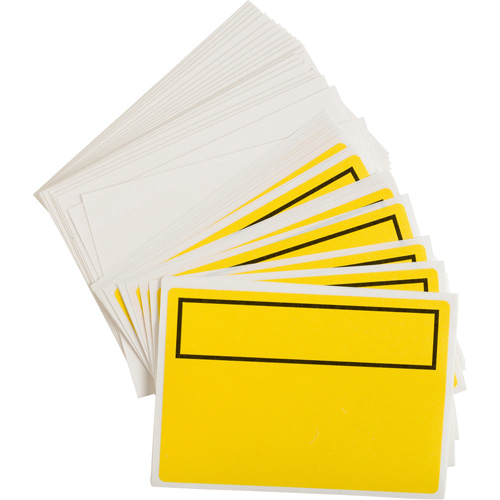 Blank Right-to-Know Chemical Labels OCP Construction Supplies